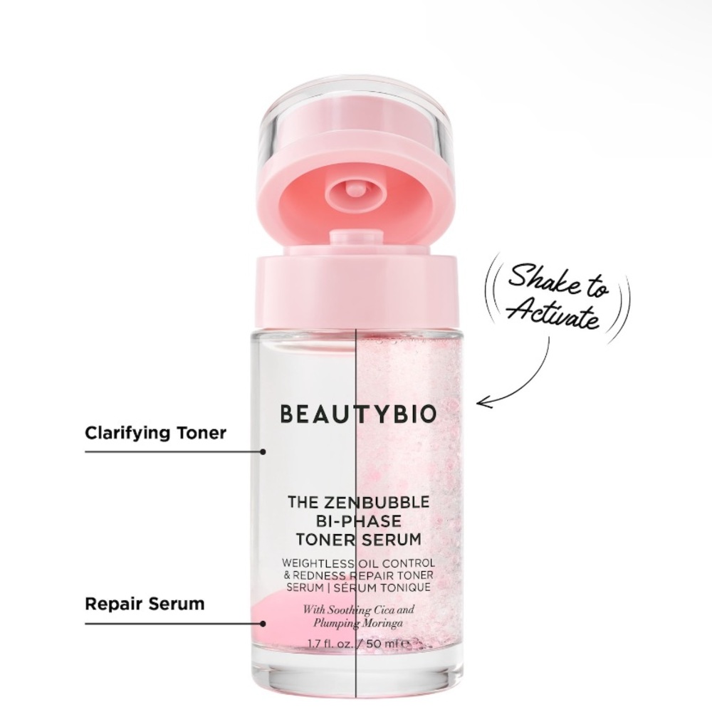 Brand new Beauty Bio The Zenbubble Bi-phase Toner Serum Skincare from Sephora